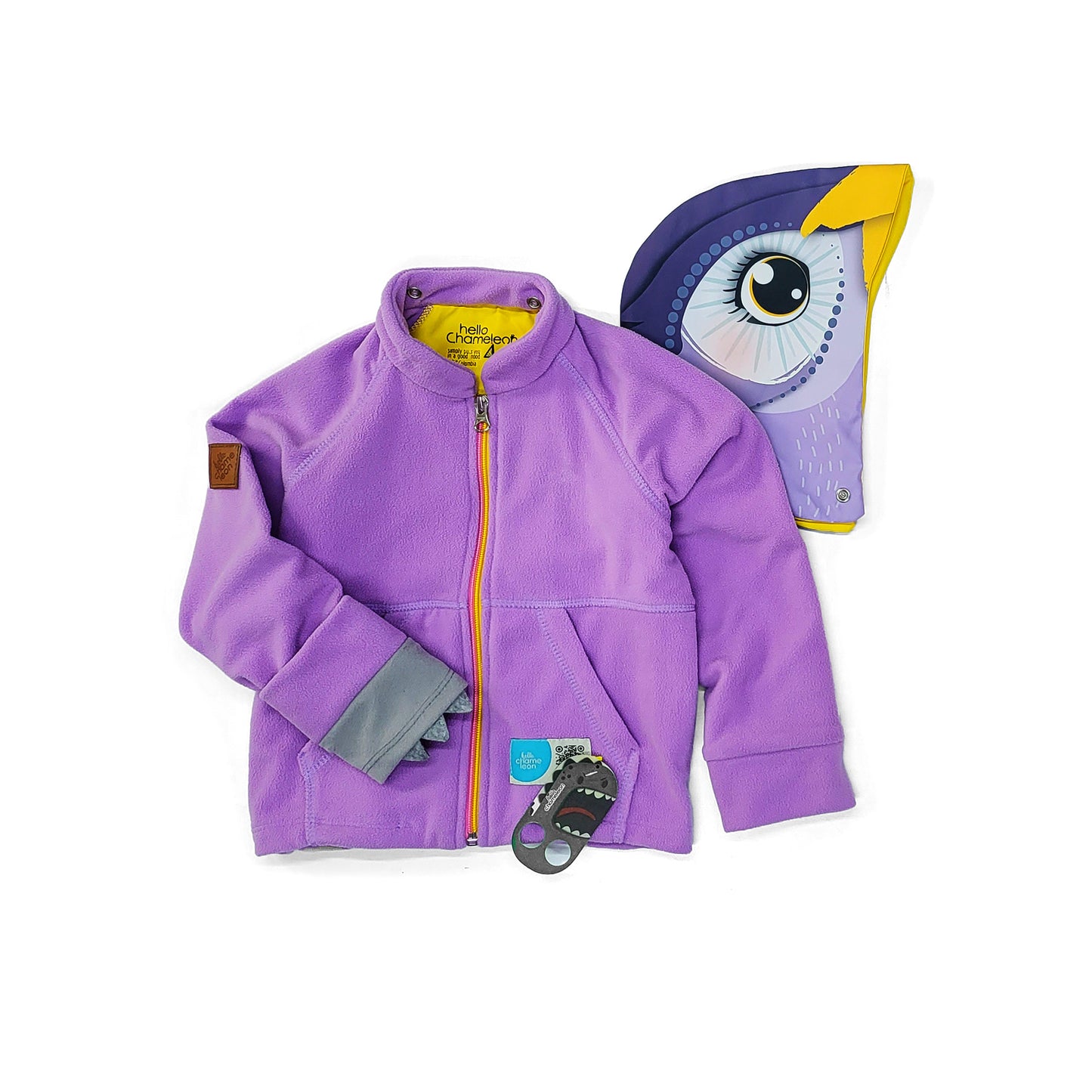 Chaqueta Polar Pajaro