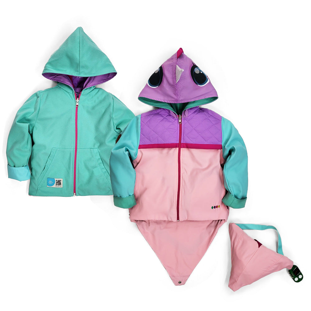 Chaqueta Impermeable Unicornio