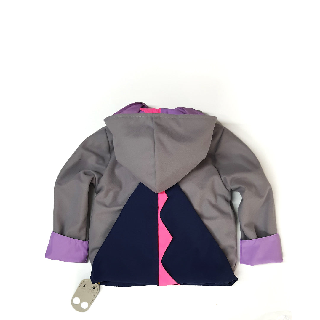 Chaqueta Impermeable Multicolor Plus Lila