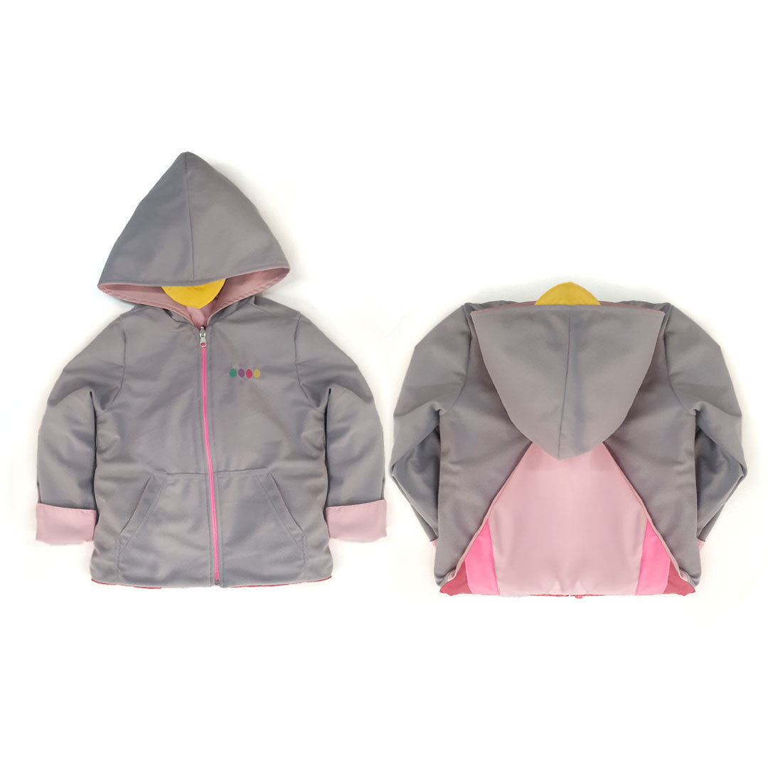 Chaqueta Impermeable Buha Rosada